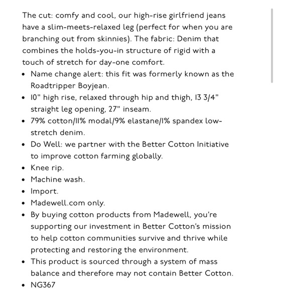 Madewell Girljean Ripped Knee Edition - Picture 9 of 9